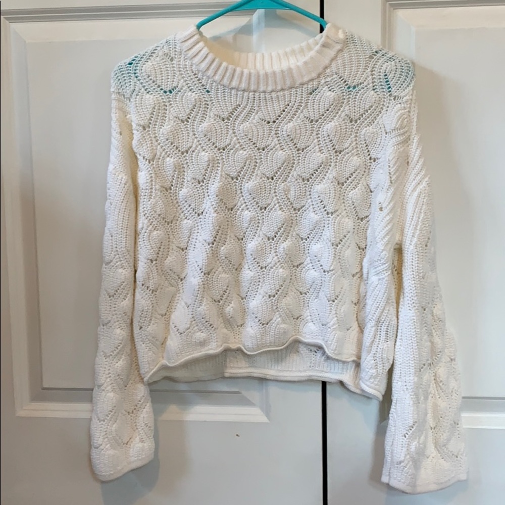 White sweater